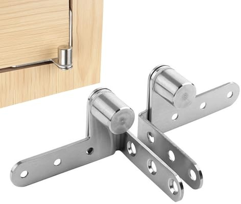 Matériel de porte secrète, 3,46 pouces 2 pièces pivotant charnière avec rotation de rotation de 270 degrés