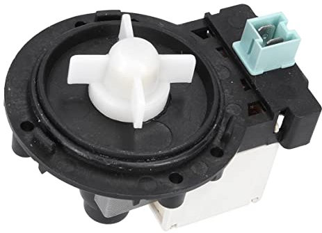 Ablaufpumpe Laugenpumpe Magnettechnikpumpe Entleerungspumpe Schumtzwasserpumpe Pumpe 30W Waschmaschine wie Bauknecht Whirlpool 481231028144 Indesit Hotpoint C00112653 Candy Hoover 41021348 Hanseatic