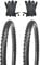 Kujo Resul MTB Reifen Set 26x1.95 inkl. Schläuche mit Autoventilen, Hamovack