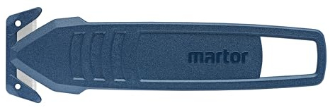 MARTOR 100x SECUMAX 145 MDP, verdeckte Klinge, metalldetektierbar | Einwegmesser, 2in1-Kopf, Karton & Folie & Sackware, metalldetektierbar, Lebensmittel & Produktion, No. 145007.16