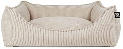 Mypado Cord Hundebett Cordula auch orthopädisch edel samtig und weich in diversen Größen, XL - orthopädische Füllung
