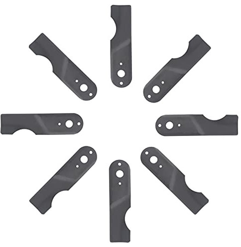 SECURA 8 Messer Set kompatibel mit MTD Motec Brill Gutbrod Rasenmäher 742-0495 942-0495