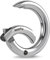 KeyUnity KS06 Feder-O-Ring, runder Karabinerclip, Federschnapp-Schlüsselanhänger für Schlüsselanhänger, Tasche und Schultergurt, Edelstahl Silber