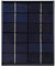 Socobeta Mini Panneau Solaire, 2W 6V Chargeur d'énergie Solaire à économie d'énergie Silicium monocristallin pour téléphone Portable pour lumière LED