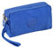 BEAUTYBIGBANG Porte-monnaie multifonction pour femme avec fermeture éclair à 3 couches pour clés, cartes, téléphone, pièces de monnaie, monnaie, portefeuille, bleu