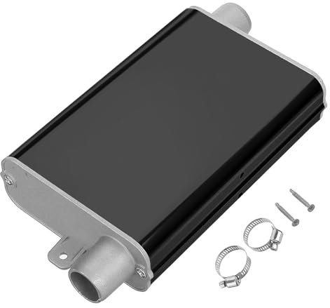 Carkio Upgraded Auspuffrohr Schalldämpfer Schalldämpfer 24mm Air Diesel Standheizung Auspuffrohr für Webasto Eberspacher