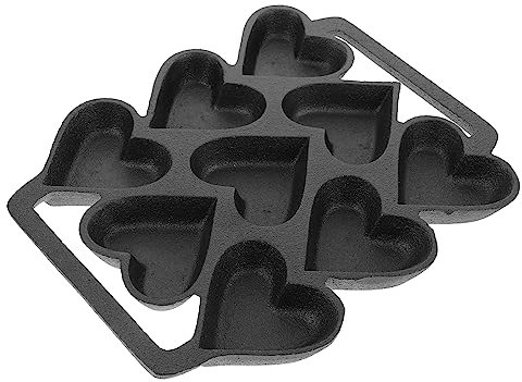 HEMOTON Herzförmige Kuchenform Aus Eisen Hitze Und Kältebeständig Backform Für Diy-kuchen Schlichtes Design Für Backofen Und Kühlschrank