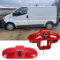 Auto Dach Bremsleuchte Rückfahrkamera Nachtsicht HD Rückfahrkamera Ersatz für Renault Trafic II III Diesel Petrol FWD FL EL JL JG FG/Opel Vivaro Diesel Petrol Chassis FWD A B C X82 X83 J7 E7 Box