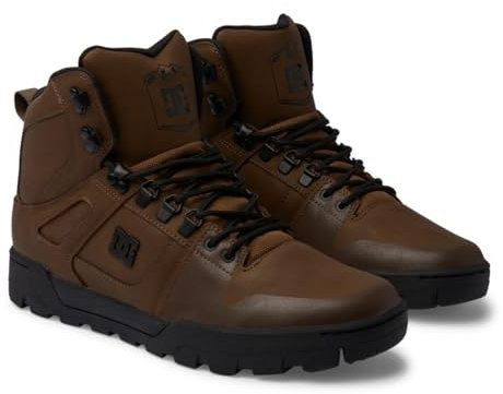 DC Shoes Herren Pure High-Top Wr Boot Bootsschuh, Dark Chocolate, 44 EU