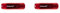 Intenso Rainbow Line 128 GB USB-Stick USB 2.0 Rot (Packung mit 2)