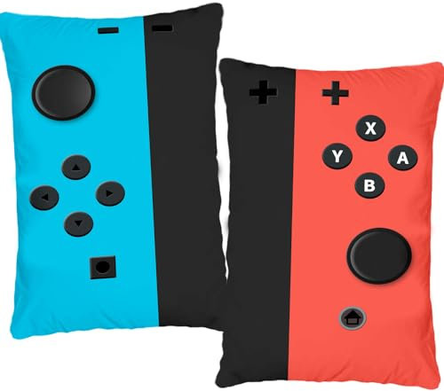 Undergo EIN Set mit 2 Kissenbezügen, Gamer-Geschenke für Teenager und Jungen, weiche Gaming-Kissenbezüge, Kissenbezüge für Wohnzimmer, Schlafzimmer, Spielzimmer, Dekoration, 30,5 x 50,8 cm