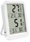 Kisangel Raumthermometer Innen Hygrometer Innenthermometer Hausthermometer Temperatur- Und Feuchtigkeitsmesser Weiß Haushalt