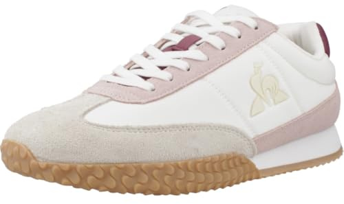 Le Coq Sportif Damen Veloce I W Sneaker, Bone White Mauve Chalk, 41 EU