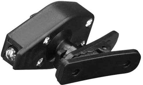 lopjk - 1/2 piezas de mini lámpara de lectura LED ajustable, linterna para gafas, clip de luz flexible, gafas universales