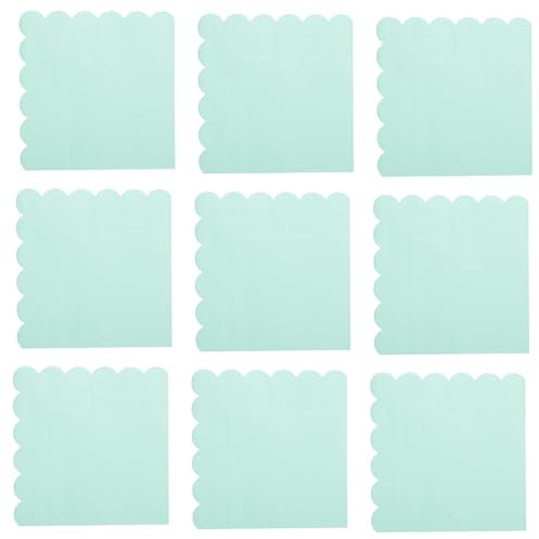 Hoement 20 Blatt Elegante Papierservietten in Hellgrün Weich und Hautfreundlich für Partys und Dinner Dekorative Einweg Servietten aus Papier