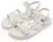 GIOSEPPO Tolland Flat Sandal, White, 5 UK
