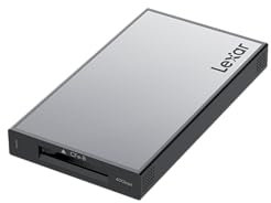 Lexar Professional Workflow CFexpress 4.0 Type B Card Reader, Pairs with Lexar Professional Workflow, USB-C to USB-A Adapter, Compatible with PC, Laptop, Tablet, Smartphone (LPWF740N-6ANGL)