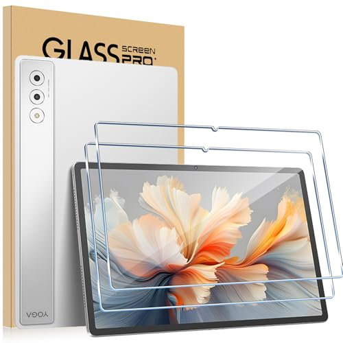 ELYCO Schutzfolie Kompatibel mit Lenovo Yoga Tab Plus & Lenovo Tab P12 2023 für Panzerglas, 2 Stück 9H Härte Anti-Kratzen Panzer Schutz Glas, Anti-Bläschen Panzer Schutz Glas, HD Clear Displayschutz