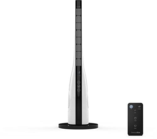 UNIVERSALBLUE BAQUEIRA 5051 Ventilador de Torre Digital | Silencioso y Potente 50W | 3 Velocidades | Control Táctil con Mando a Distancia