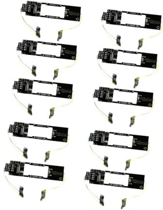Harilla 10x N Gauge Modelleisenbahn IC Board Upgrade DIY elektrische Zugteile Modifikation für 1:160 Modelleisenbahnen Hobby Baulandschaft