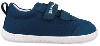 Garvalín - Zapatillas de Lona Barefoot Azul Marino niño 252339-A089-23, Azul Marino