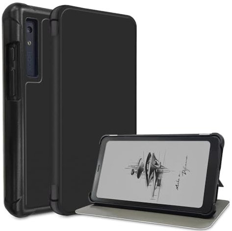 Étui de protection pour liseuse Onyx Boox Palma 6,2 - Ultra fin et léger - Fonction veille/réveil automatique - Noir