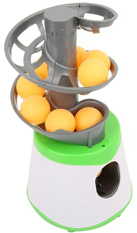 Cocoarm Tragbarer - -Ballmaschine Automatischer Tischtennis -Trainer mit 10 Bällen für Anfänger und - -Liebhaber