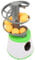 Cocoarm Tragbarer - -Ballmaschine Automatischer Tischtennis -Trainer mit 10 Bällen für Anfänger und - -Liebhaber