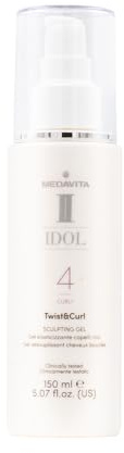 Medavita Idol Curly Twist&Curl Sculpting Gel 4 150ml - Elastisierendes Gel für lockiges Haar