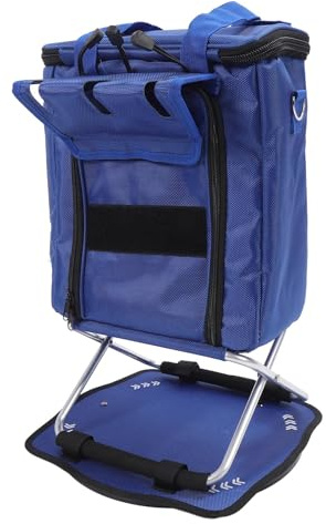 Bnineteenteam Sac Isotherme, Sac à Dos isolé Multifonctionnel avec Port USB, Base Rotative pour la Randonnée et les Pique-niques