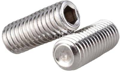 1SET Vite senza testa M20 DIN916 304 In Acciaio Esagonale Esagono Incassato Allen Cup Point Set FAI DA TE Maniglie Delle Porte Bullone(30mm)