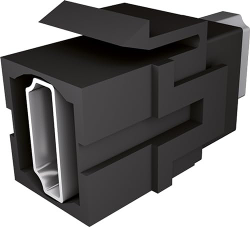 BACHMANN 918.04100000000005 918.041 HDMI Keystone, Kupplung, Schwarz