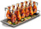Grill Republic Premium Hähnchenschenkelhalter - Hähnchenhalter aus Edelstahl für bis zu 12 Hähnchenkeulen - Hähnchen BBQ Grill Rack - ideales Grillzubehör für Gasgrill/Smoker und Backofen