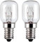 2 x 25w Oven lamp for use Within a Neff Oven. 240v. 300° Heat Resistant. SES (E14) Small Edison Screw Cooker Light Bulb