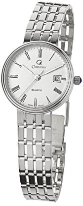 Orphelia Damen Armbanduhr Analog Quarz Weißgold MON-7077