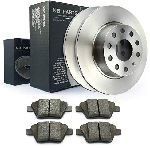 Bremsen/BREMSSCHEIBEN + BREMSBELÄGE HINTEN NB PARTS GERMANY 10042457
