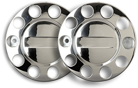Hansen Styling Parts 2X Radbolzenabdeckungen 22,5 geschlossen für Alufelgen passend für 10x335mm Lochkreise