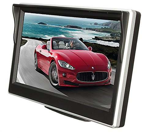 JenNiFer 5 Zoll Digital Color Tft LCD Screen Monitor Car Monitor