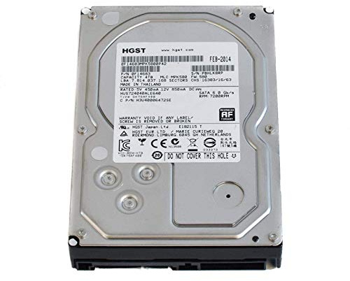 Hitachi Ultrastar 7K4000 4TB Interne Festplatte HUS724040ALE640 3,5 Zoll HDD SATA 6Gb/s 7200RPM (Generalüberholt)