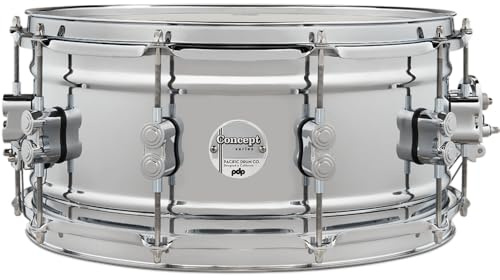 PDP Concept Steel Snare Drum - 6.5 x 14-inch