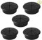 Haisheng 5PCS Pasacables Negro Pasacables Escritorio Pasacables Mesa Oficina Pasacables Mesa Pasacables Ordenador Tapa Pasacables Mesa Escritorio para Encastrar USB Alambre Muebles Mesa (70mm)