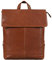 STILORD 'Charlie' Vintage Lederrucksack Braun Mittelgroßer Daypack für Damen Herren 13,3 Zoll Laptop Rucksack aus Echtem Leder, Farbe:maraska - braun