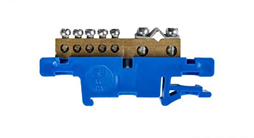 Klemmschiene 7-läufig blau TH35 N LZ-7/N 0920-00 Elektro-plast Hieb 5901130487516
