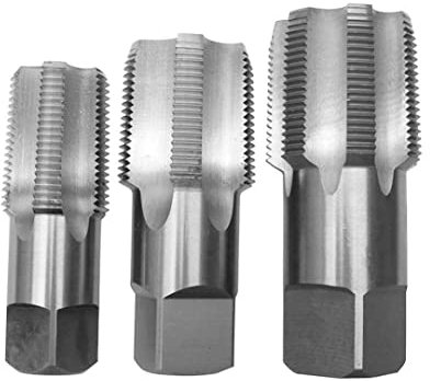 Handrohr-Tap-Set-Bohrer Verjüngung NPT 1 Zoll 1-1/4und 1-1/2 Stahlbits Werkzeug für Bearbeitung von Thread für den industriellen Gebrauch