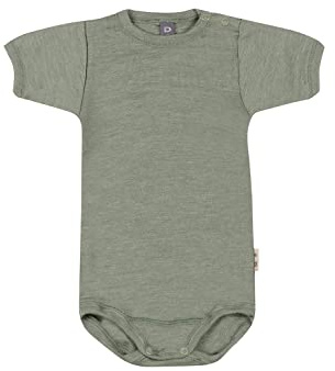 Dilling Body aus natürlicher Merinowolle/Seide für Babys Jadegrün 56