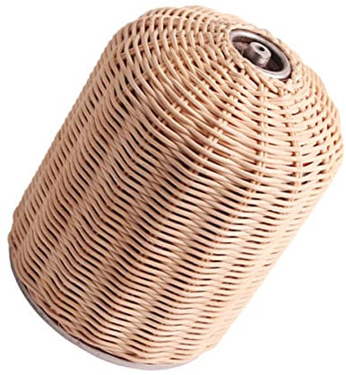 DOITOOL Tank Cover Made of Rattan Woven Tank Cover Tank Cover for Camping Gas Bottles Gas Stove Protection for Outdoor Use Covers for Septic Tanks Outdoor Can Lid