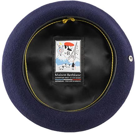 Maison Berblanc - Französische Barett, Baskenmütze wasserabweisend Le Parisien - Size 57 cm - bleu-Marine