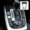 OYDDL Auto Kohlefaser Schalthebel Cover Trim Kompatibel mit Audi A4 B8 A5 S4 S5 Q5 RS4 RS5 Interieur Zubehör (Stil E)