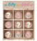 BLOOMWIN Gender Reveal Party Spiele - Baby Gender Reveal Tic Tac Toe Babyparty Ratespiel X and O Brettspiel - Gender Reveal Ideen Boy and Girl Party Deko Hintergrund