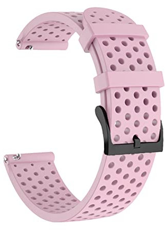 EKSIL Correa de reloj de silicona de 20 mm para SUunto 3 Fitness Watch Band para Polar Ignite/2/Unite Smartwatch Belt Writband, For Suunto 3 Fitness, Agate